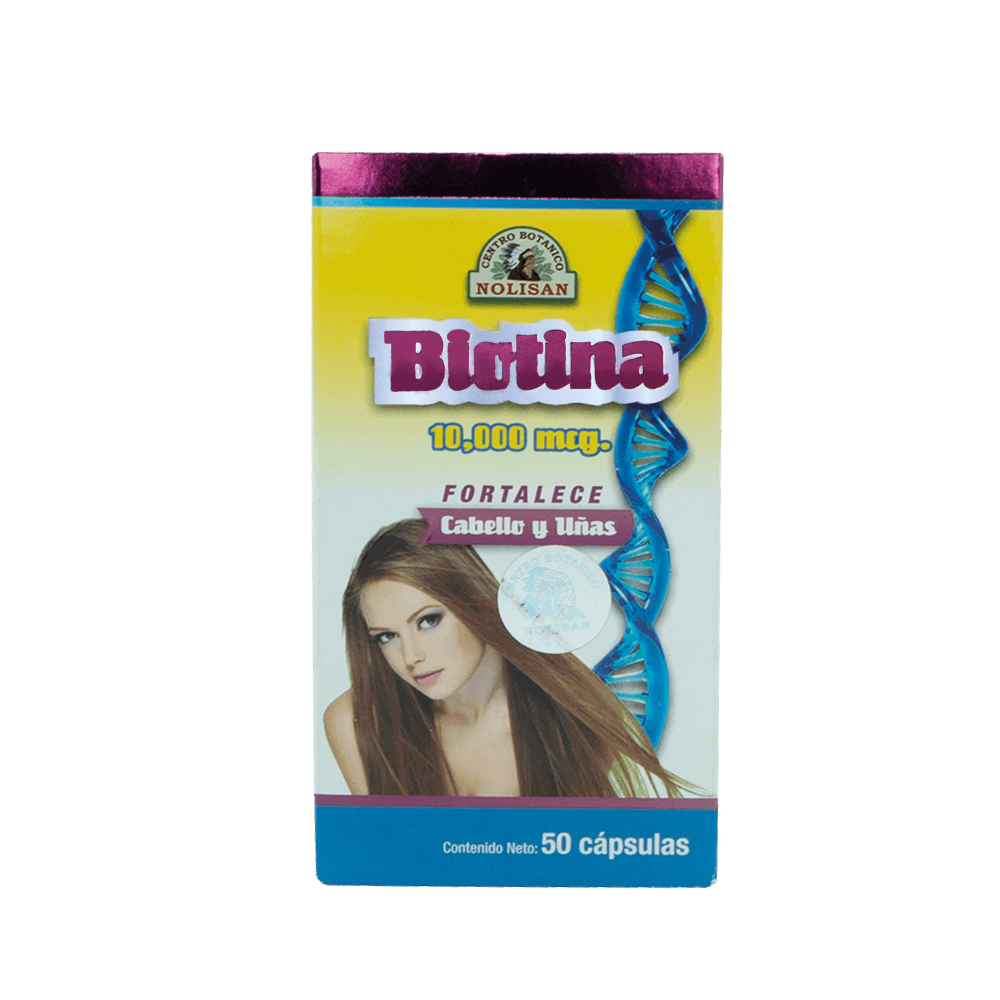 Biotina con Colágeno, Zinc y Ácido Hialurónico – Suplemento alimenticio – 60 cápsulas – Cabello, piel y uñas saludables - Image 2
