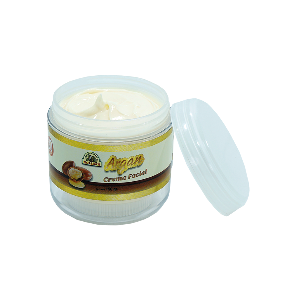 Crema Facial con Aceite de Argán – 150 g – Nutrición y cuidado antioxidante para la piel