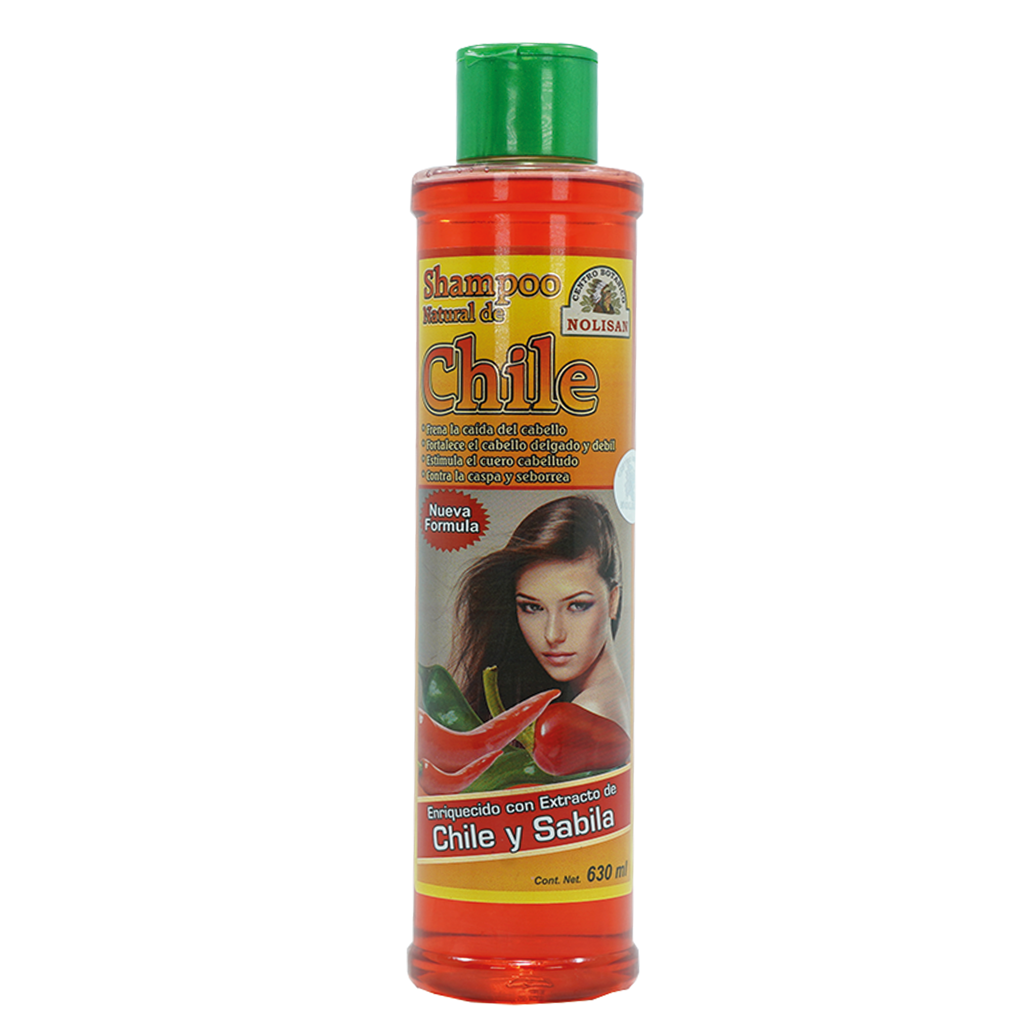 Shampoo de Chile – 630 ml – Revitalizante capilar para cabello delgado y con apariencia frágil